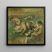 Los bañistas - Edgar Degas — cuadro enmarcado en la pared