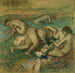 Los bañistas - Edgar Degas — vista de la obra