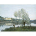 Reproduction of the painting of Les Baigneuses de Ville-d'Avray - Jean-Baptiste Camille Corot