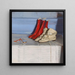 Les Bottes de Miss Simpson - William Nicholson — framed artwork on a wall