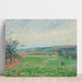 Reproducción del cuadro Los Colinas de Gisors, Tiempo Gris - Camille Pissarro