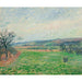 Reproducción del cuadro Los Colinas de Gisors, Tiempo Gris - Camille Pissarro