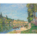 Reproduction of the painting of Les Coteaux de La Celle, Après Saint-Mammès - Alfred Sisley