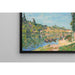 Reproduction of the painting of Les Coteaux de La Celle, Après Saint-Mammès - Alfred Sisley