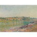 Reproducción del cuadro Los Colinas de La Celle-sous-Moret, Vistos desde Saint-Mammès - Alfred Sisley
