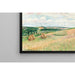 Reproducción del cuadro Los Coteaux de Thierceville, Molinos, Berger y Rebaño - Camille Pissarro