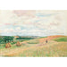 Reproducción del cuadro Los Coteaux de Thierceville, Molinos, Berger y Rebaño - Camille Pissarro