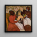 Les Modistes - Edgar Degas — framed artwork on a wall