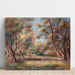 Reproducción del cuadro Los olivos en Cagnes - Pierre-Auguste Renoir
