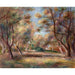 Reproducción del cuadro Los olivos en Cagnes - Pierre-Auguste Renoir