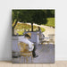 Reproduction of the painting Les Orangers - Gustave Caillebotte