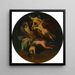 Las Pléyades - Moritz von Schwind — cuadro enmarcado en la pared