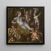 Les Quatre Éléments - Follower of Bartholomaeus Spranger — framed artwork on a wall