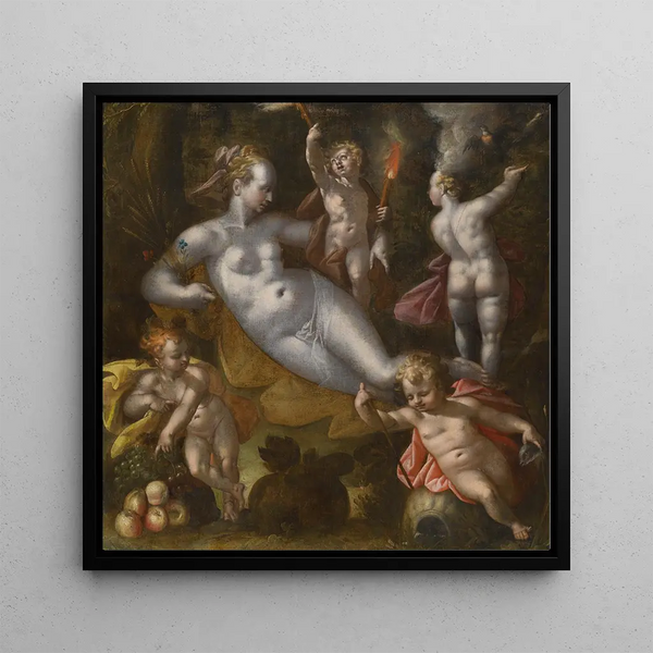 Les Quatre Éléments - Suiveur de Bartholomaeus Spranger