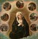 Las Siete Dolores de María - Bernard van Orley — vista de la obra