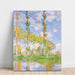 Reproducción del cuadro Los Tres Árboles, Verano - Claude Monet