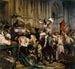 Los vencedores de la Bastilla frente al Ayuntamiento, 14 de julio de 1789 - Paul Delaroche — vista de la obra