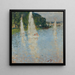 Les Voiliers - Pierre Eugène Montézin — framed artwork on a wall