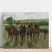 Reproduction of the painting Les cavaliers - Edgar Degas
