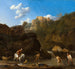 Les chutes d'eau à Tivoli - Karel Dujardin — artwork view