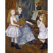 Reproduction of the painting Les filles de Catulle Mendès - Pierre-Auguste Renoir