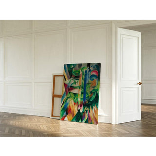 Les petites chèvres de montagne - Franz Marc | Reproduction Tableau Décoration murale affiche copie