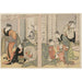 Reproduction of the painting Les plaisirs élégants des quatre saisons - Kitagawa Utamaro