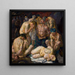 Los prisioneros - Max Beckmann — cuadro enmarcado en la pared