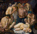 Los prisioneros - Max Beckmann — vista de la obra