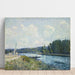 Reproducción del cuadro Los ríos de l'Oise - Alfred Sisley