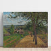 Reproducción del cuadro Los huertos de Louveciennes - Camille Pissarro