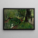 en el nuevo lago Tiergarten en Berlín - Lesser Ury — cuadro enmarcado en la pared