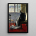 La alfombra roja - Lesser Ury — cuadro enmarcado en la pared
