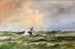 a Stormy Sea in the Black Sea - Lev Felixovich Lagorio — artwork view