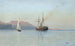 La bahía en Teodosia - Lev Felixovich Lagorio — vista de la obra
