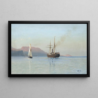 Lev Felixovich Lagorio - The Bay In Feodosia.webp