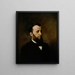 retrato de William H. Brearley - Lewis Thomas Ives — cuadro enmarcado en la pared