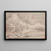 Paisajes - Li Jian — cuadro enmarcado en la pared