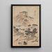 Landscape - Li Kui — framed artwork on a wall