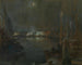 Evening at the Ostend port - Lieven Herremans — artwork view
