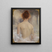 Nu - Lieven Herremans — cuadro enmarcado en la pared