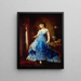 We Both Must Disappear, Mrs. Fithian - Lilly Martin Spencer — framed artwork on a wall