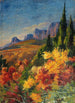 Landscape with Chrysanthemums - Lilly Walther — artwork view