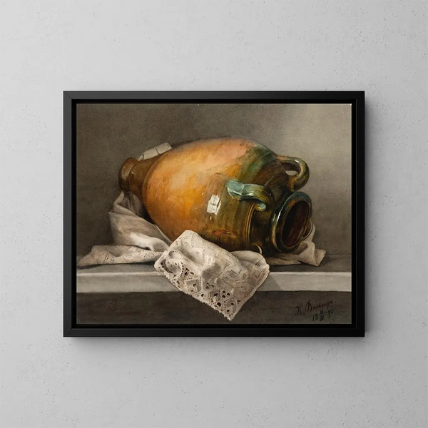 Naturaleza muerta con frutas - Lilly Walther — cuadro enmarcado en la pared