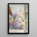 View of the Saint-Charles Church from the Window - Lilly Walther — framed artwork on a wall