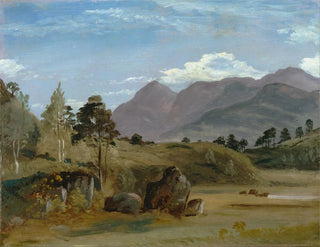 Lionel Constable - Mountain Landscape possibly in the Lake District.webp