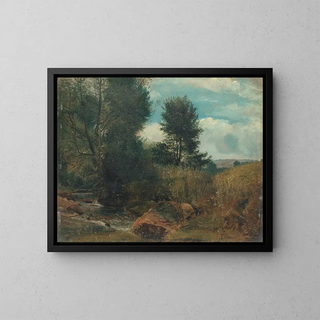 Lionel Constable - View on the River Sid near Sidmouth.webp