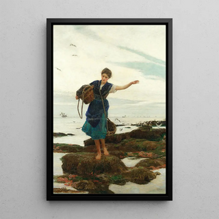 Lionel Percy Smythe - The mussel gatherer.webp