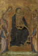 The Virgin and Child in Majesty with Saints and Angels - Lippo Vanni — artwork view