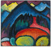 Lithographie bleue Le Bateau - Wassily Kandinsky — artwork view